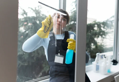 Nettoyage de vitres intérieures et extérieures à Coubisou